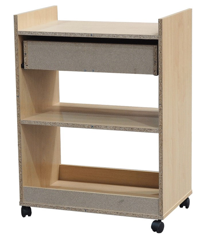 Mini Microwave Cart Ebern Designs Finish: Beech