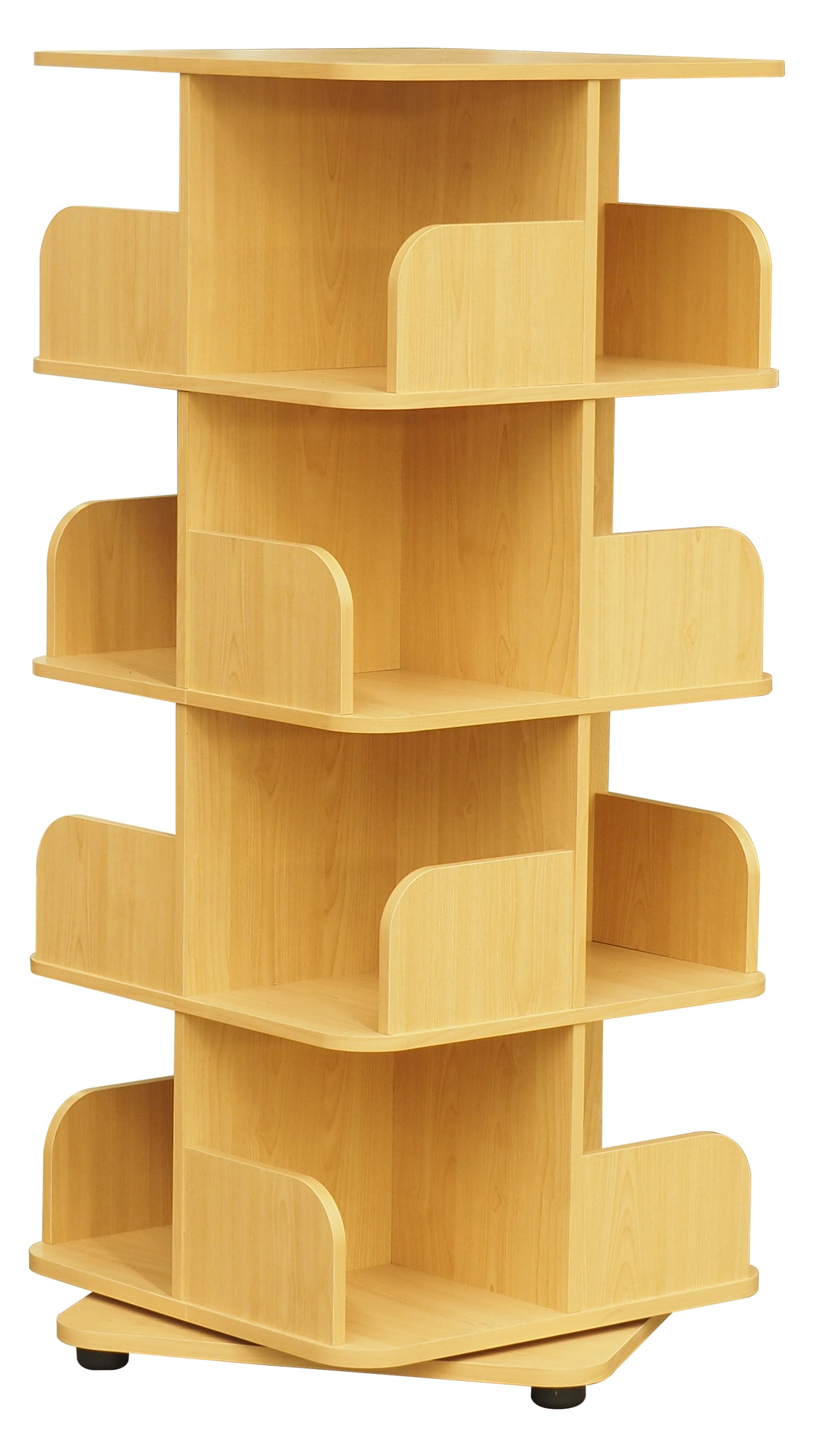 4-Side Revolving Bookcase Rotating Bookshelf Tower - On Sale - Bed Bath &  Beyond - 36653390